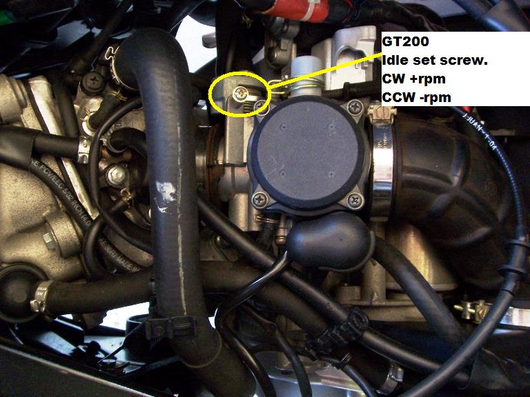 Modern Vespa : GT 200: Adjusting the Idle yamaha 90 atv wiring diagram 